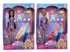 11.5inch Solid Body Doll Set(2S) toys