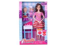 11.5inch Solid Body Doll Set toys