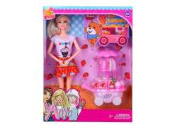 11.5inch Solid Body Doll Set toys