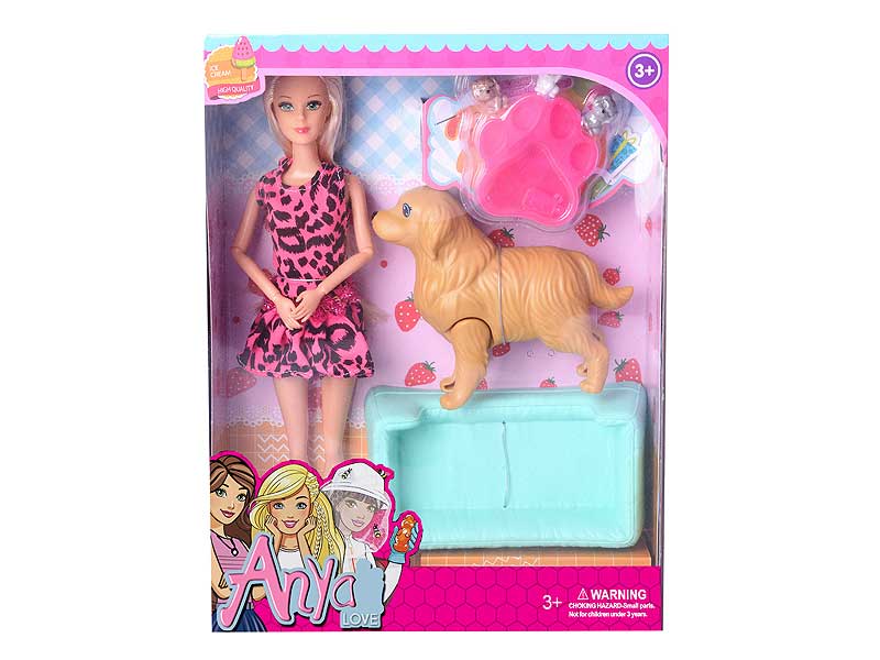 11.5inch Solid Body Doll Set toys