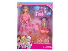 11.5inch Solid Body Doll Set toys