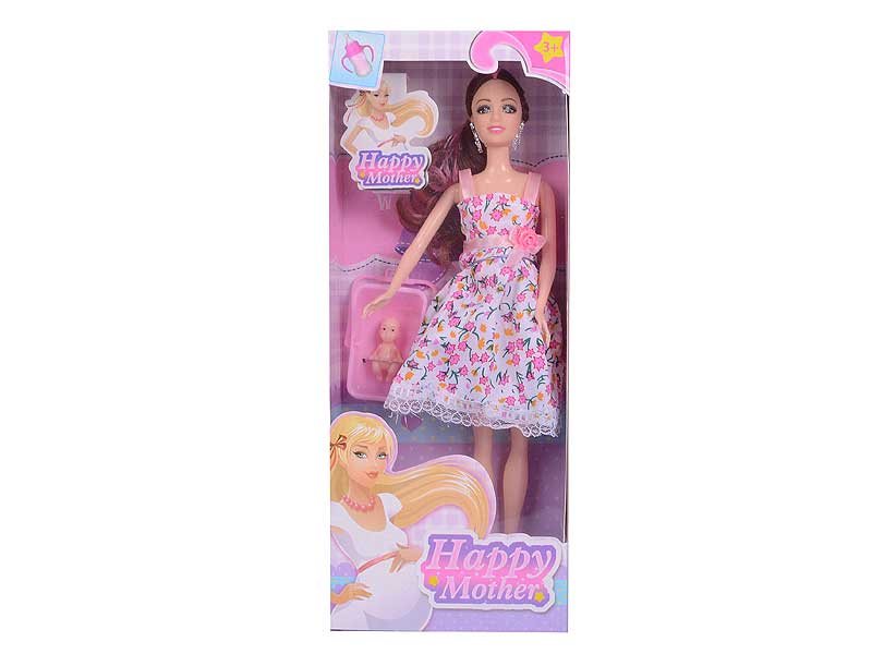 11inch Solid Body Doll Set toys