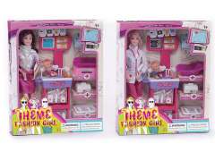 11.5inch Solid Body Doll Set(2S) toys