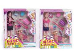 11.5inch Solid Body Doll Set(2S) toys