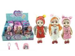 6.5inch Solid Body Doll(9in1) toys