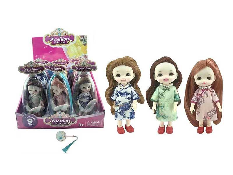 6.5inch Solid Body Doll(9in1) toys