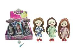 6.5inch Solid Body Doll(9in1) toys