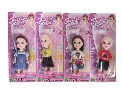 6inch Solid Body Doll toys