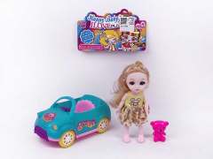 6inch Solid Body Doll Set toys