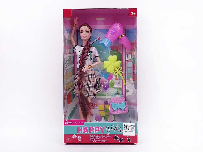 11inch Solid Body Doll Set toys