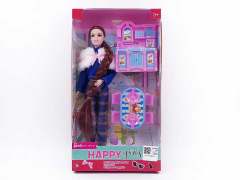 11inch Solid Body Doll Set toys