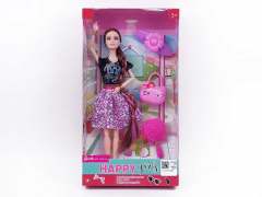 11inch Solid Body Doll Set toys