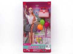 11inch Solid Body Doll Set toys