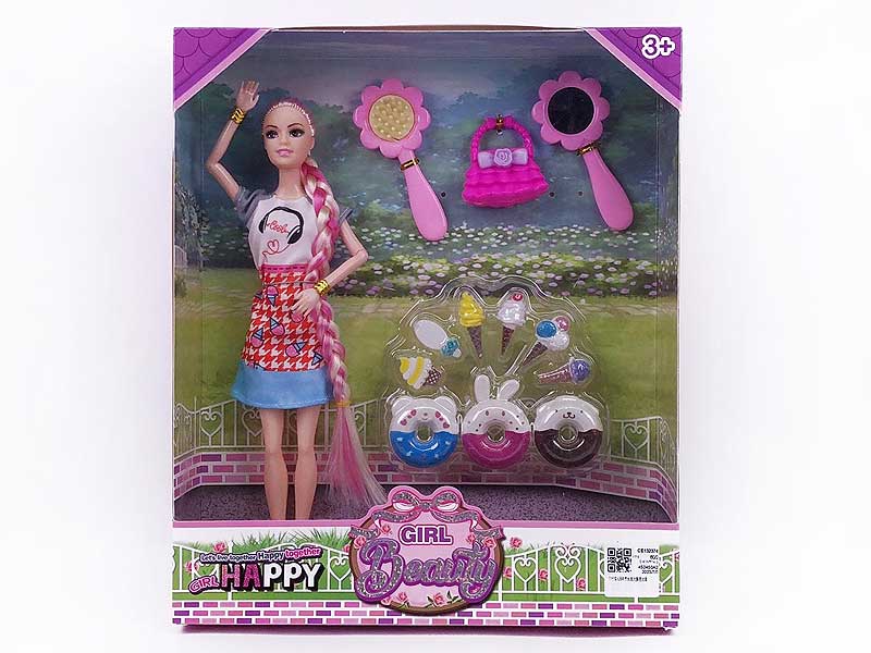 11inch Solid Body Doll Set toys