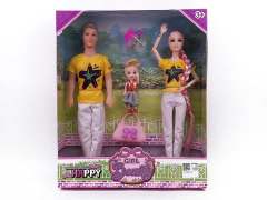 Doll Set(3in1) toys