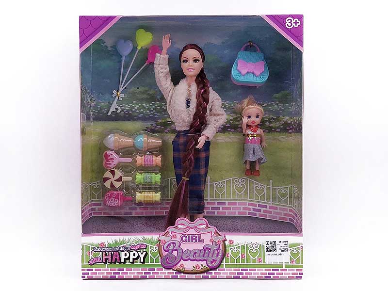 11inch Solid Body Doll Set toys