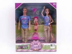 Doll Set(3in1) toys