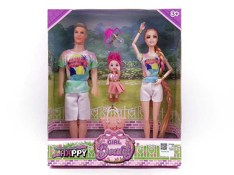 Doll Set(3in1) toys