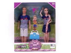 11inch Solid Body Doll Set toys