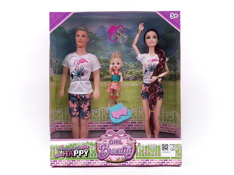 Doll Set(3in1) toys