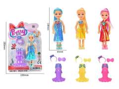 5inch Mermaid Set(3C) toys