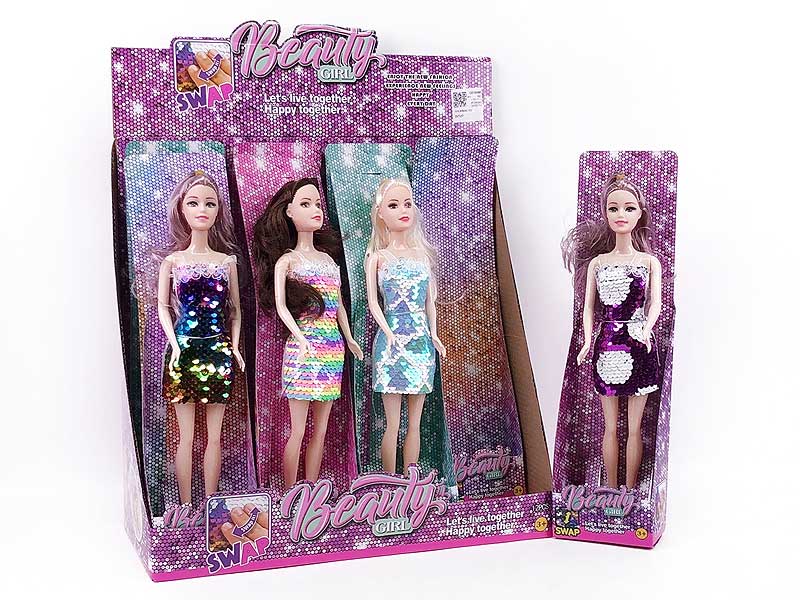 11.5inch Solid Body Doll(12in1) toys