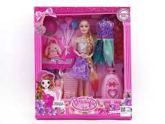 11inch Solid Body Doll Set toys