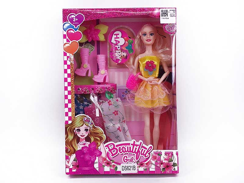 11inch Solid Body Doll Set toys