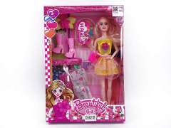 11inch Solid Body Doll Set toys