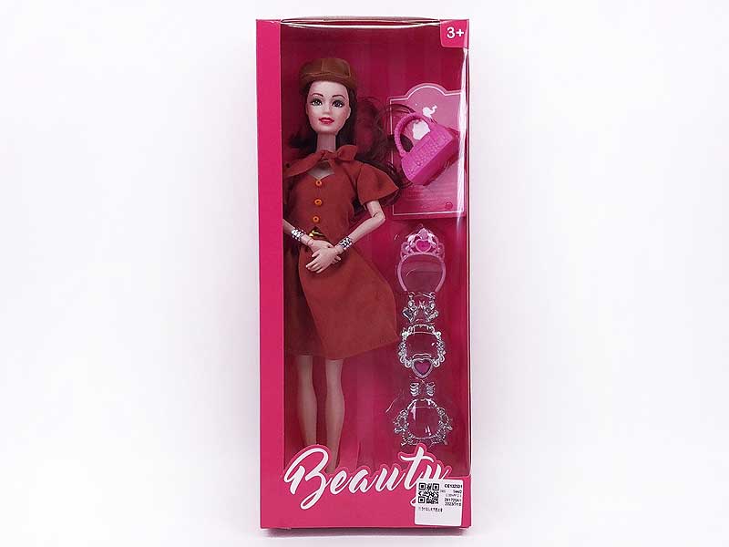 11.5inch Solid Body Doll Set toys