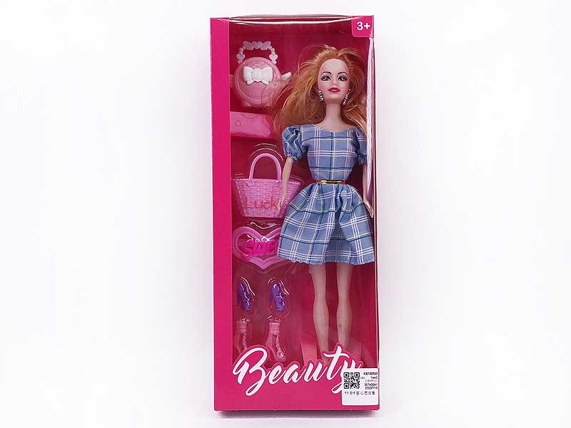 11.5inch Solid Body Doll Set toys