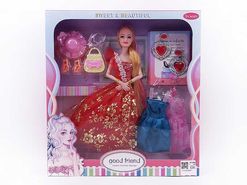 11.5inch Solid Body Doll Set toys