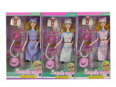 11.5inch Solid Body Doll Set(3S) toys