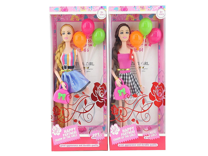 11.5inch Solid Body Doll Set(2S) toys