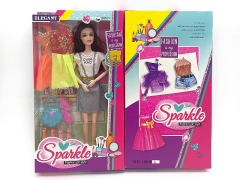 11.5inch Solid Body Doll Set toys