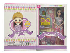 11.5inch Solid Body Doll Set