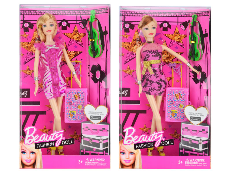 11.5inch Solid Body Doll Set(2S) toys