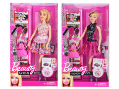 11.5inch Solid Body Doll Set(2S) toys