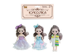 Russian 6inch Solid Body Doll toys