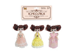 Russian 6inch Solid Body Doll toys