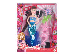 11inch Solid Body Mermaid Set toys