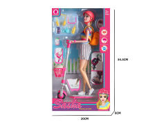 11.5inch Solid Body Doll Set