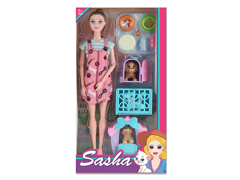 11.5inch Solid Body Doll Set toys