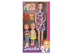 11.5inch Solid Body Doll Set toys