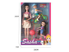 11.5inch Solid Body Doll Set toys