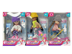 6inch Solid Body Doll Set(3S) toys