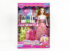 11inch Solid Body Doll Set toys