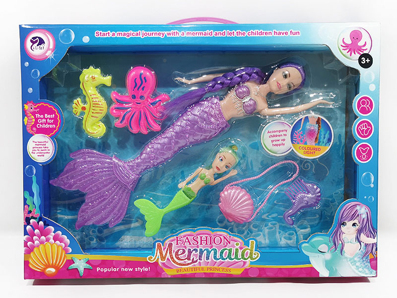 11inch Solid Body Mermaid Set toys