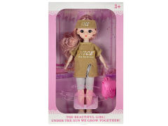 12inch Solid Body Doll Set toys