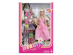 11.5inch Solid Body Doll Set toys